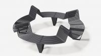 Скамейка радиусная Инфинити/Infinity 