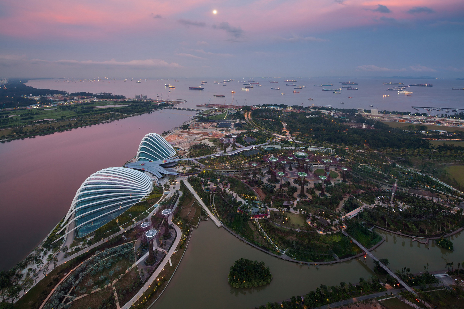 Gardens by the Bay: футуристический сад в Сингапуре, где природа встретилась с технологиями