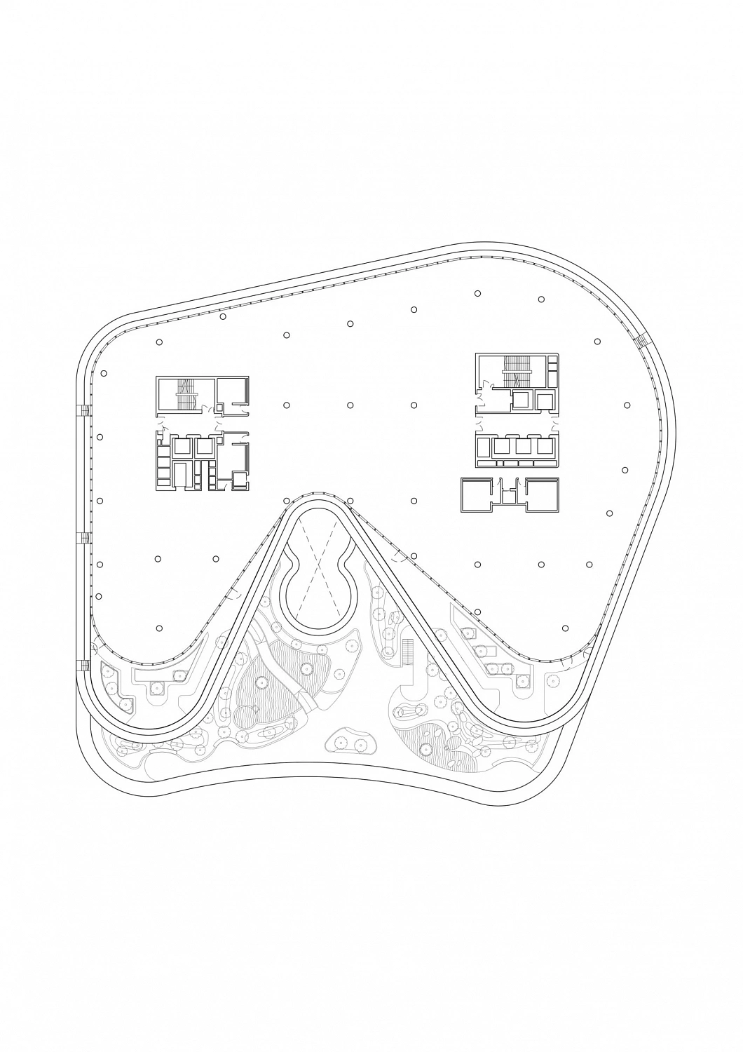Компания Eric Parry Architects построила «каскад садовых террас» в  офисном здании в Сингапуре