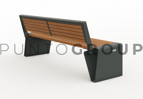 Скамейка Владивосток со спинкой